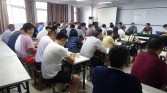 公司開展施工安全和揚塵防治培訓